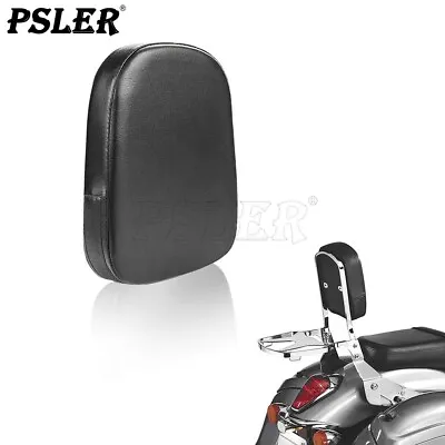 $22.99 • Buy Passenger Sissy Bar Backrest Cushion Pad For Harley Crusier Suzuki BMW Universal