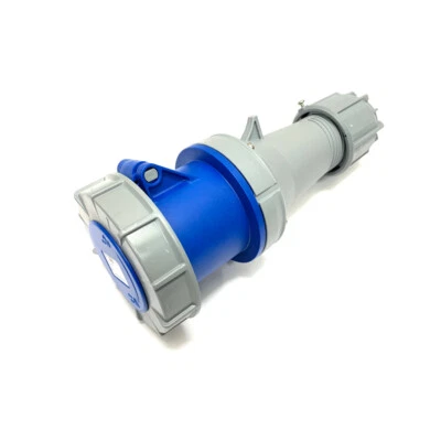 £44 • Buy PCE Blue 63Amp 3 Pin 2P+E 240V Female Socket Ceeform Commando IP67 Waterproof