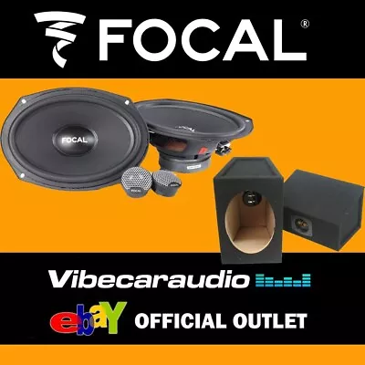 £199.95 • Buy FOCAL Integration ISU690 - 6  X 9  Component Car Speakers 320W + 6x9 BOX Black