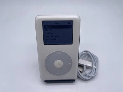 £71.99 • Buy Apple IPod Classic 4th Generation White (20GB) A1059 FREE SHIPPING