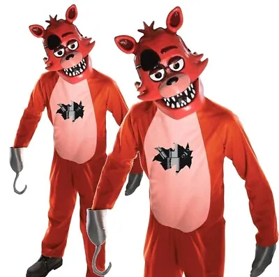 Foxy Five Nights At Freddys Costume Fancy Dress Kids Freddy's Halloween Outfit • £22.95