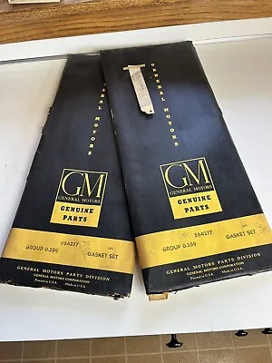 2- NOS GM 1950 Oldsmobile 303 V8 Gasket Set Vintage Olds 88 Rocket Hot Rod TROG • $349