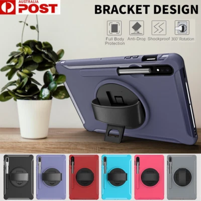 $42.99 • Buy For Samsung Galaxy Tab S7 11  Tab S7+ 12.4  S6 Lite Case Shockproof Stand Cover