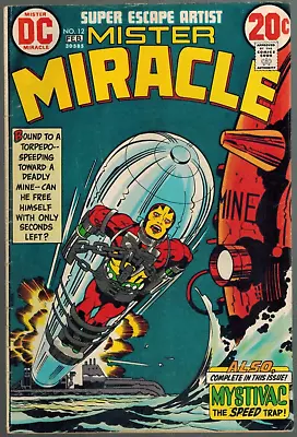 Mister Miracle 12 Wolverine Prototype?  Big Barda Bikini!  VG  1973  DC Comic • $4.95