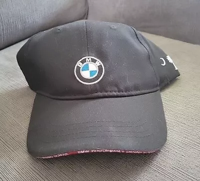 Genuine BMW Performance Driving School Hat Baseball Cap South Carolina Black • $16.95