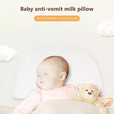 £13.48 • Buy NEW Baby Bassinet Wedge Pillow 3D Infant Pillow Cushion With Washable Pillow Cov