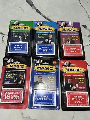 6-Marshall Brodien Magic Card Deck And Tricks • $49.99