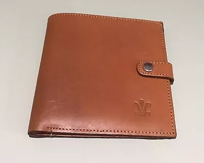 Tan Leather Shot Gun  License Wallet Good Condition • £12.95