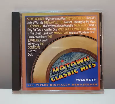 Motown Classic Hits Volume IV CD 1995 - Very Good Condition - Free Postage • $15.40