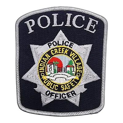 Indian Creek Village Miami Dade Florida Police Patch  • $8.95