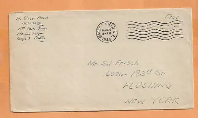 WORLD WAR II MILITARY COVER 11th PHOTO GROUP MAC DILL FIELD FLA 1944 • $3.50