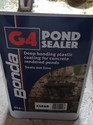 Bonda G4 Pond Sealer Plastic Coating For Concrete Ponds 2.5kg • £30