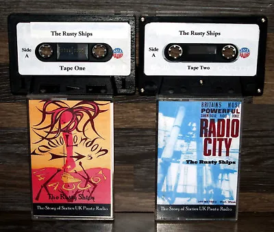 Pirate Radio Caroline London City Etc 'The Rusty Ships' Two Cassettes • £8.99