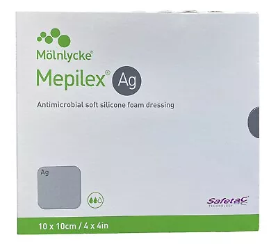 4X4 10x10 Cm Mölnlycke MEPILEX LITE  Foam Bandages Boxes Of Five  Dressings • $15.99