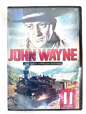 The Great American Western: John Wayne (DVD 2004 2-Disc Set) 11 Movies New • $10.29