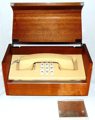 Vintage: Executive Bell Telephone Touch-tone Desk Phone & 100th Anniv. Plaque • $64.95