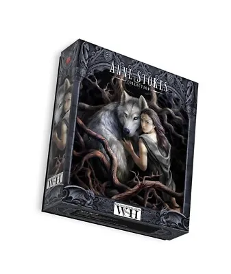 Anne Stokes - Soul Bond - Gothic Jigsaw Puzzle / Wolf Puzzle • £21.95