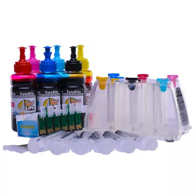 £44.99 • Buy Ciss Continuous Ink System Non Oem Fits Epson R265,R285,R360 Epson Printer T0801