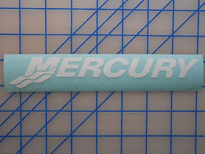Mercury Logo Sticker Decal 7.5  11  17  23  Verado Outboard Carbs Prop 4 Stroke  • $4.49