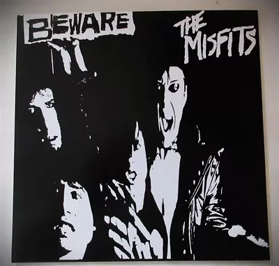 EP 7  THE MISFITS BEWARE ON Blue Vinyl Reissue Necros Black Flag The Damned Punk • $14.99