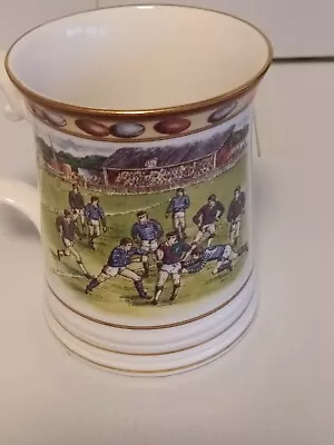 Queen's Fine Bone China Rugby Mug New Unboxed Excellent Condition Free Uk P+p • £12