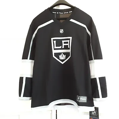 NWT NEW Fanatics Los Angeles LA Kings HNL Hockey Jersey Black Kids Youth L / XL • $34.89