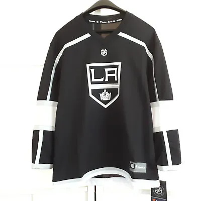 NWT NEW Fanatics Los Angeles LA Kings NHL Hockey Jersey Black Kids Youth L / XL • $34.89