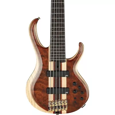 Ibanez Premium BTB1836 6-String Bass Guitar Natural Shadow Low Gloss 19789796 OB • $1519.99