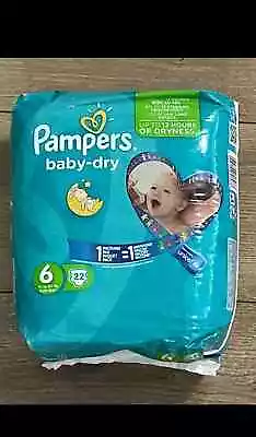Vintage Diapers Nappies Pampers Baby Dry Junior 2015 • $140