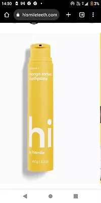 $5 • Buy Hi Smile Mango Sorbet Toothpaste