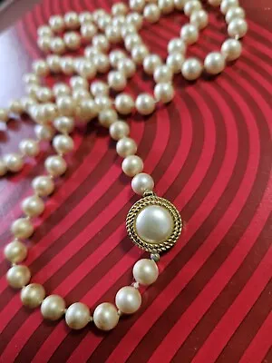 Vintage Trifari Pearl Necklace  • $19.99