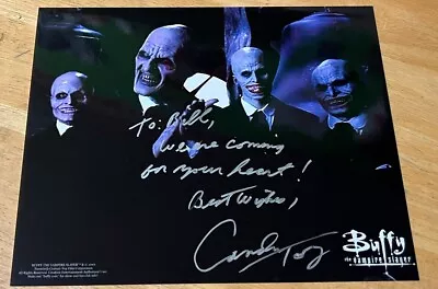 Autographed Camden Toy Photo Buffy The Vampire Slayer Hush The Gentlemen  • $29.99