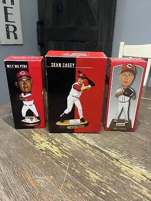 2005 Sean Casey & Wily Mo Pena Bobblehead (new In Box) And Mat Latos • $30