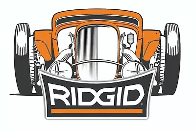 Ridgid Tools Sticker Decal Hot Rod Garage Mechanic Glossy Label Tool Box Usa  • $4.95