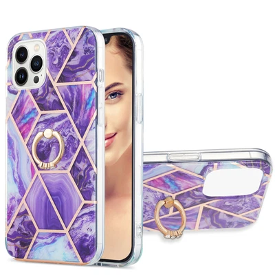 $7.57 • Buy Premium Hybrid Rigid Gel Armor Cover Ring For Iphone 13 12 11 Pro Max Samsung