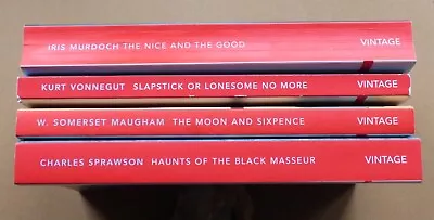 Book Bundle- Kurt Vonnegut/Iris Murdoch/Somerset Maugham/Charles Sprawson • £8