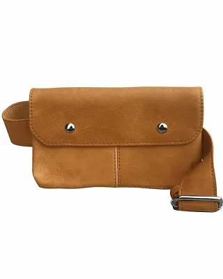 Tan Handcrafted Vintage Cowhide Leather Fanny Pack Waist Travel Belt Sac Bag • $24.61