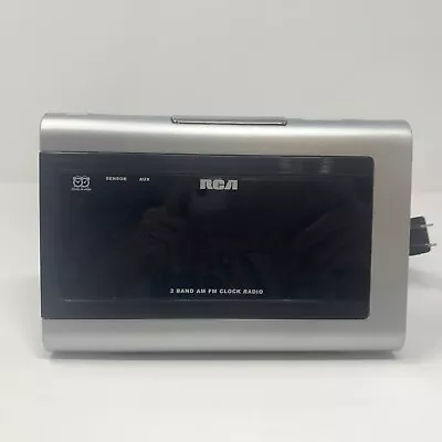 RCA Model RP5430C Multi-function 2  Wake Alarm Clock AM/FM Radio AC/DC Blue Lite • $28.82