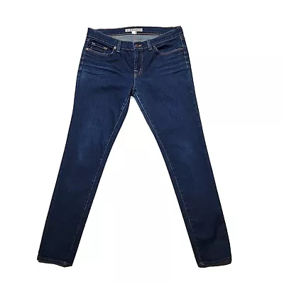 J Brand Skinny Jeans Womens 31 Dark Blue Leg Mid Rise Style-910 Ink • $17.95