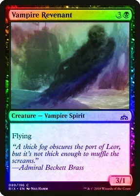 Vampire Revenant FOIL Rivals Of Ixalan NM Black Common MAGIC MTG CARD ABUGames • $1.19