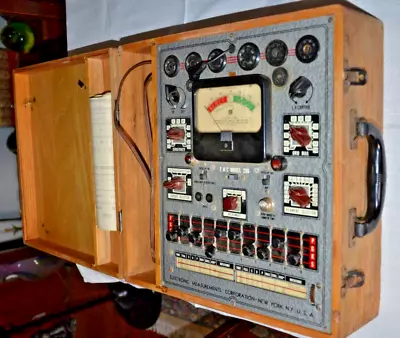 $239.99 • Buy Vintage EMC Electronic Measurements Corp Model 206 Transconductance Tube Tester-