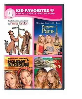 4 Kid Favorites: Mary-Kate & Ashley Travel The World - DVD - VERY GOOD • $6.37