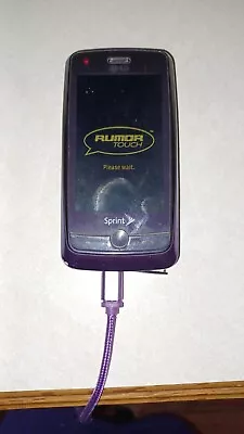 LG Rumor Touch LN510 - Purple And Black ( Sprint ) Slider Phone • $10