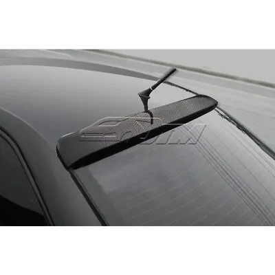 For 92-98 BMW E36 318 325 M3 2DR VIP Carbon Fiber Rear Roof Window Spoiler Wing • $127.49