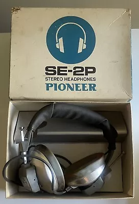 Vintage Pioneer SE-2P Stereophonic Stereo Headphone Made In Japan With Box • $45.99