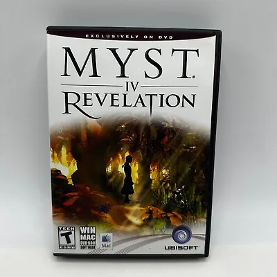 Myst IV Revelation Exclusive DVD-ROM PC/Mac Windows 98 • $6.08