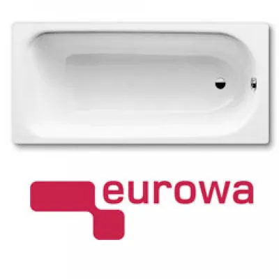 Kaldewei Eurowa 310-1 150x70cm Steel Bath Nth Grips White Cw Legs 119626020001  • £75