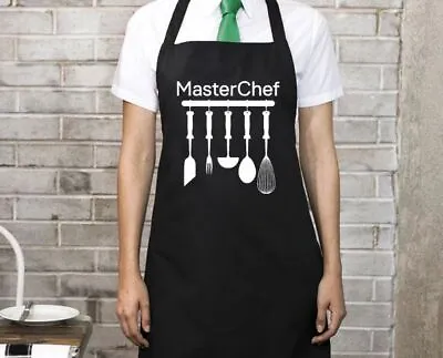 Masterchef Apron Cooking Baking Barbecue BBQ Kitchen Novelty • £8.99