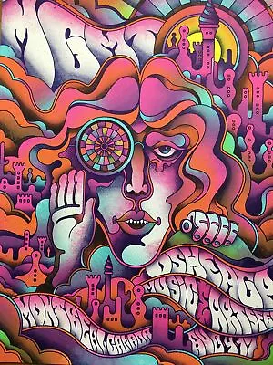 MGMT - 2017 Delicious Design League Poster Montreal Canada Osheaga Music And Ar • $72.45