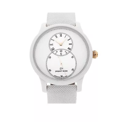 Jaquet Droz Grande Seconde Edition White Ceramic Auto 44mm Mens Watch J003036540 • £6869.64